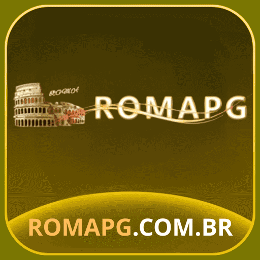 Imagem promocional da ROMAPG mostrando a plataforma e suas vantagens